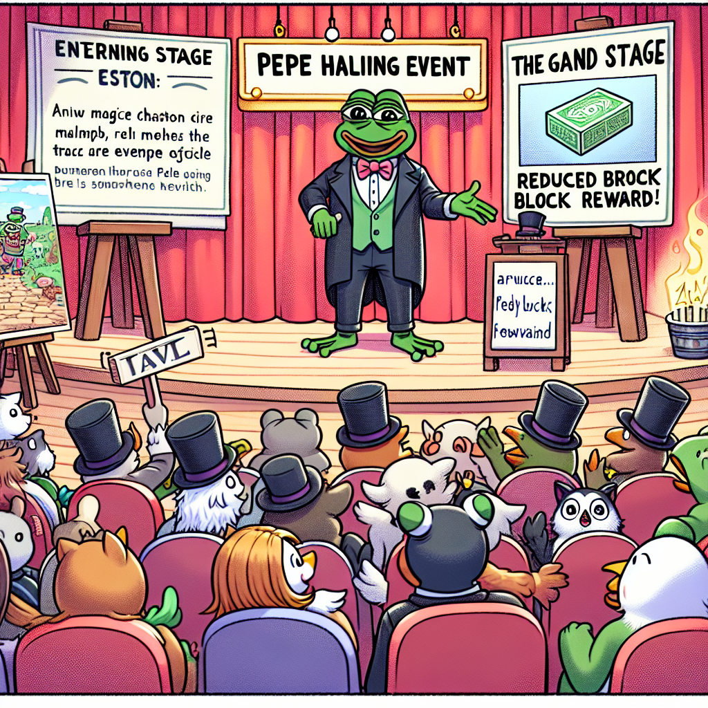 Pepe Halving Event: What to Expect from the Reduced Block Reward